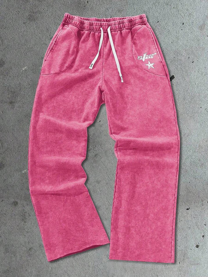 StyIIz - Grey Star Comfort Sweatpants™ – Fall Streetwear Essential