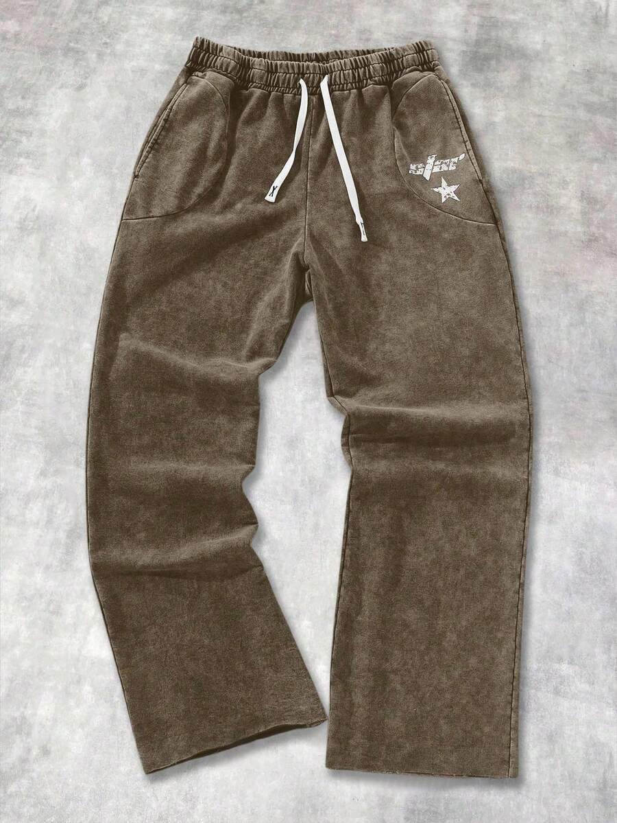 StyIIz - Grey Star Comfort Sweatpants™ – Fall Streetwear Essential