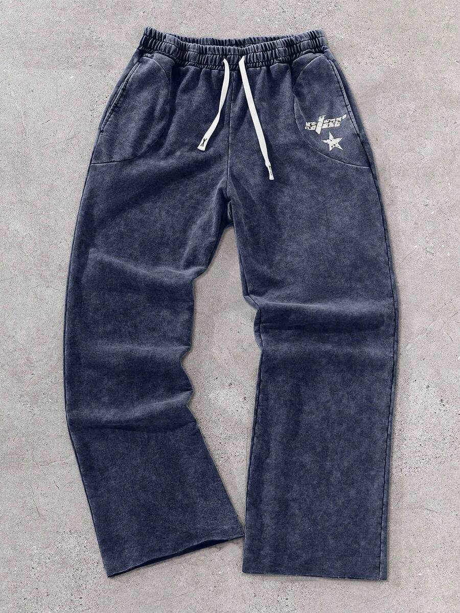 StyIIz - Grey Star Comfort Sweatpants™ – Fall Streetwear Essential