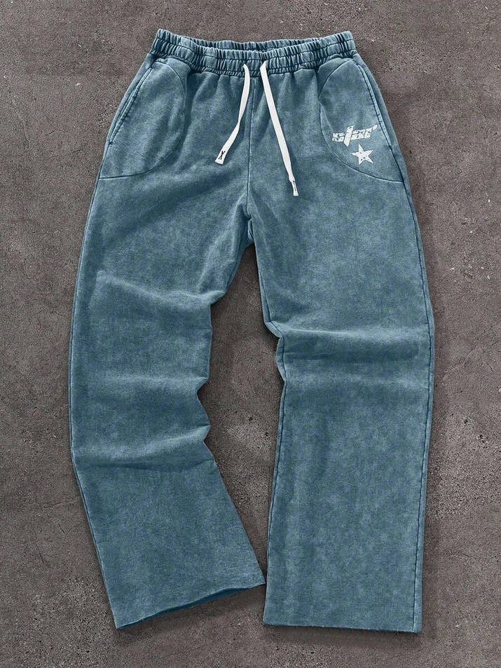 StyIIz - Grey Star Comfort Sweatpants™ – Fall Streetwear Essential